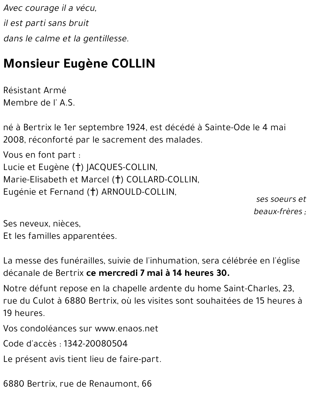 Eugène COLLIN