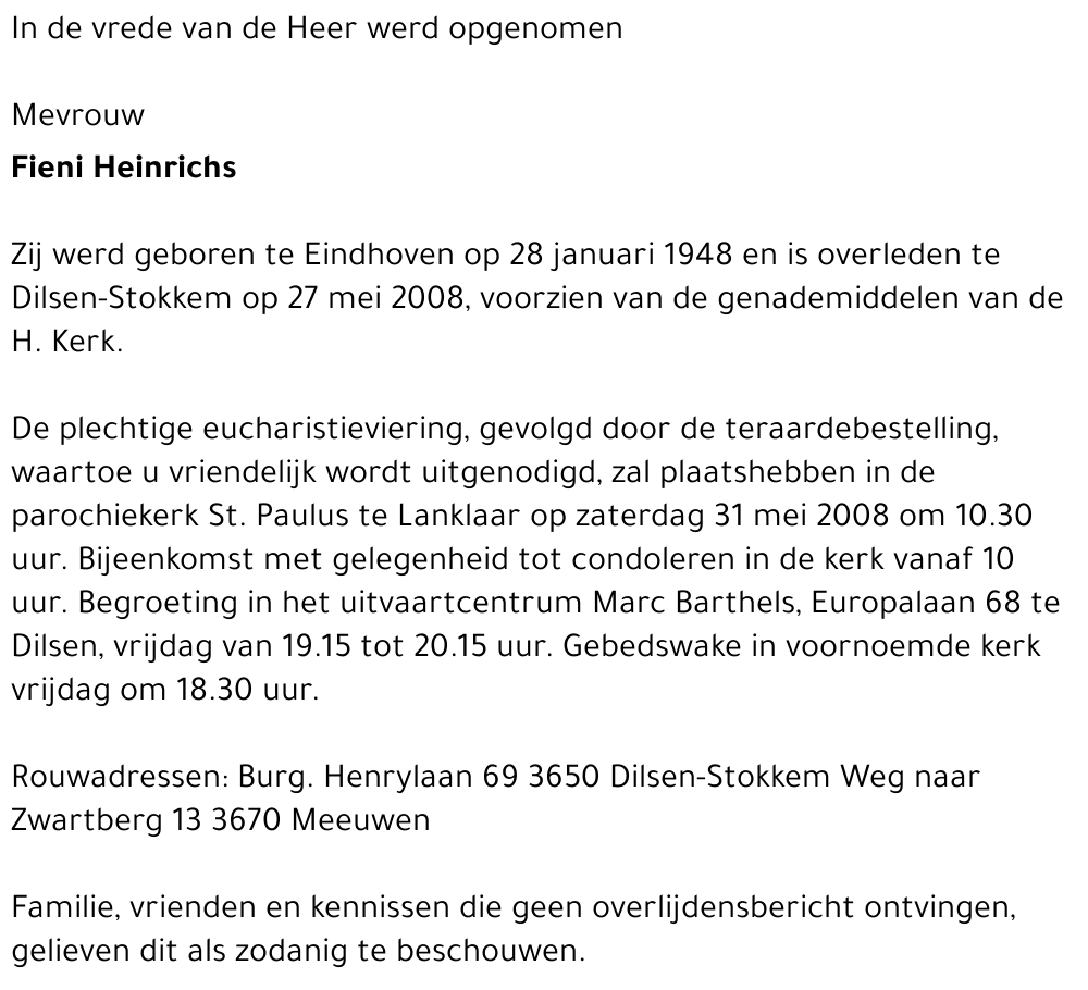 Fieni Heinrichs