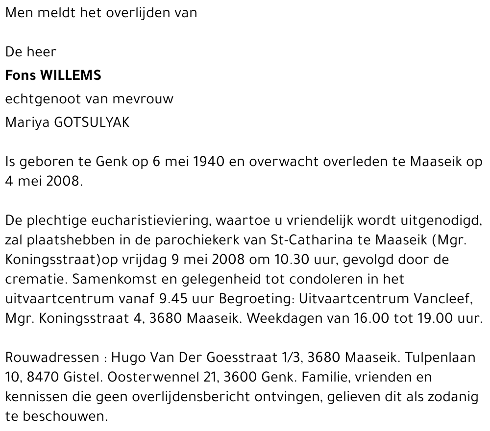 Fons Willems