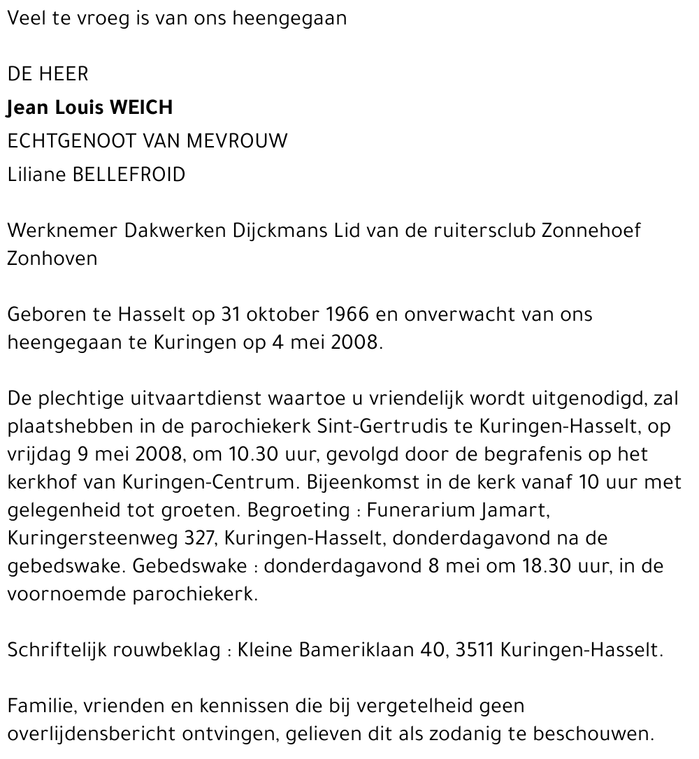 Jean Louis Weich