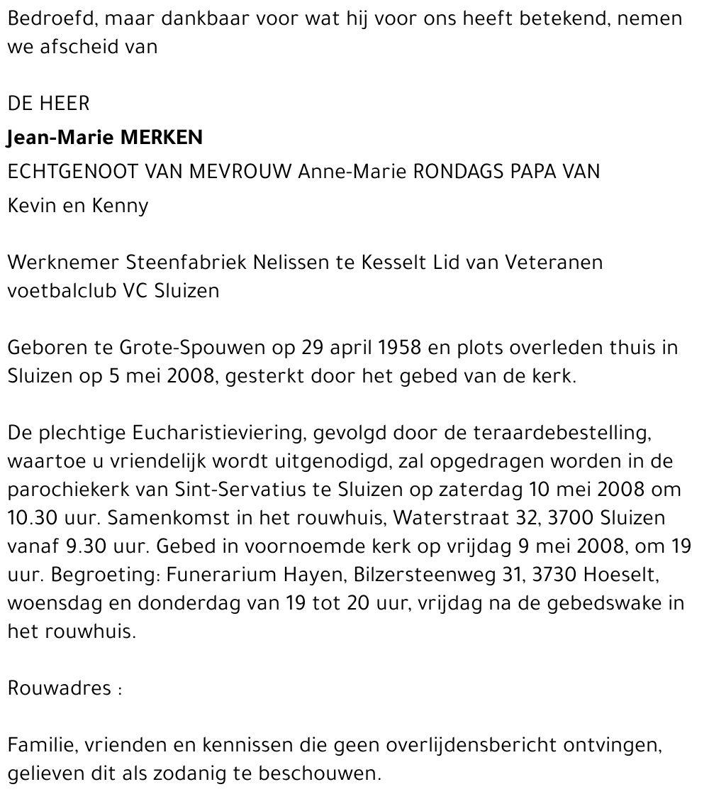 Jean-Marie MERKEN
