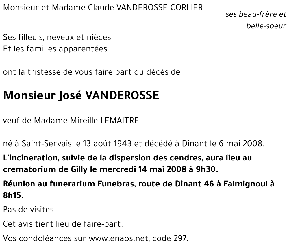 José VANDEROSSE