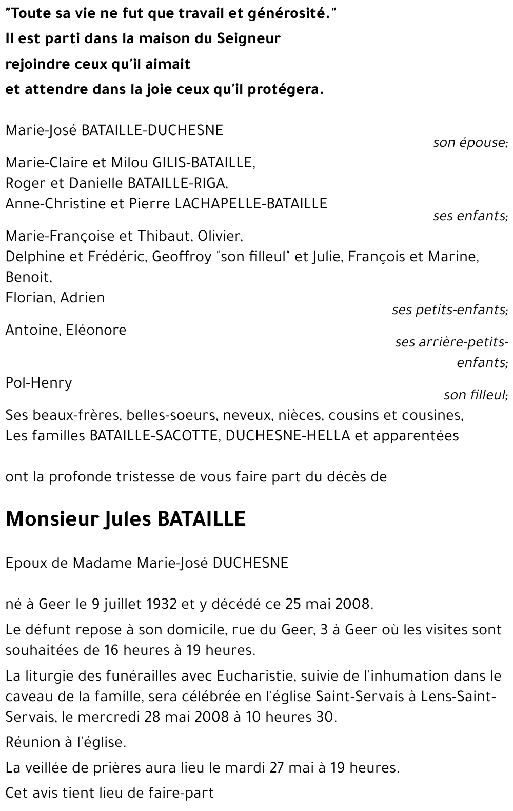 Jules BATAILLE