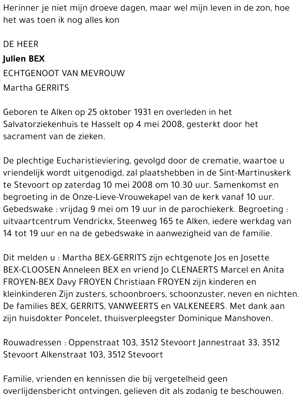 Julien Bex