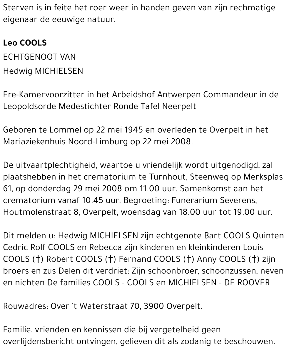 Leo Cools