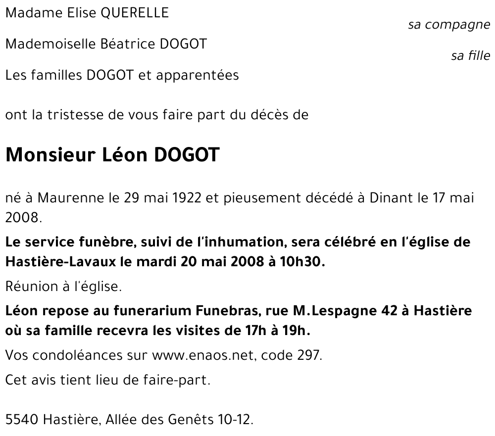 Léon DOGOT