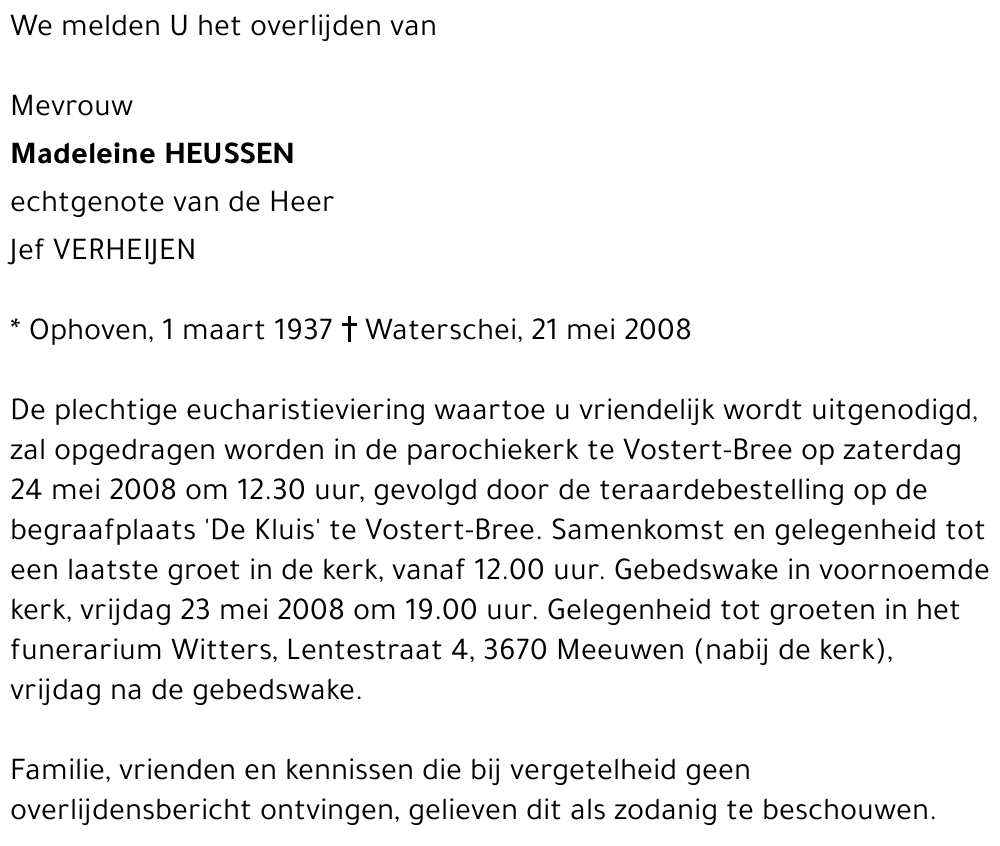 Madeleine Heussen