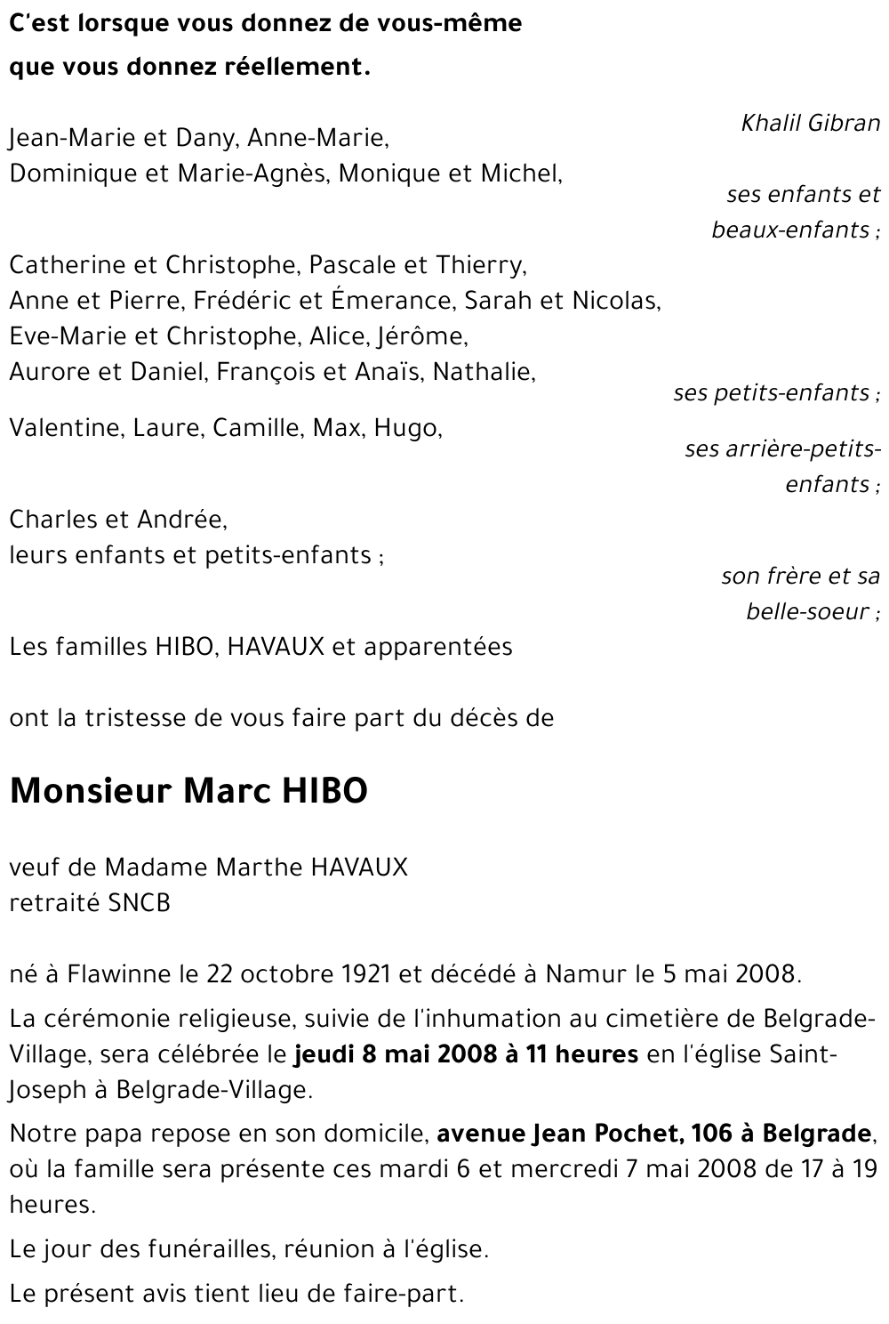 Marc HIBO