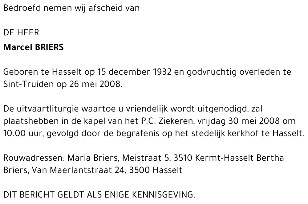 Marcel Briers