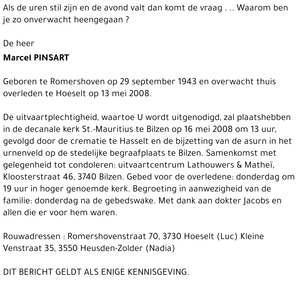 Marcel Pinsart