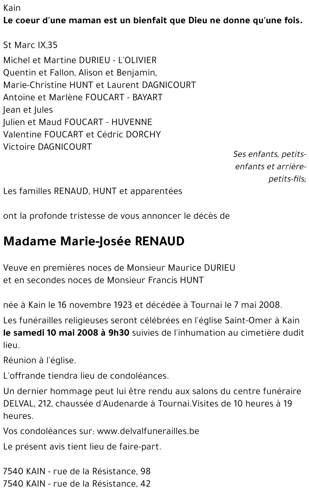 Marie-Josée RENAUD