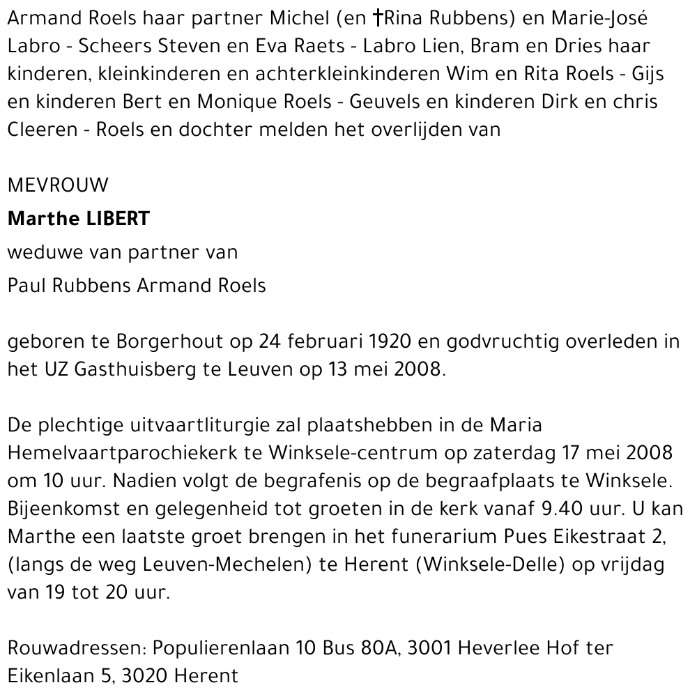 Marthe Libert