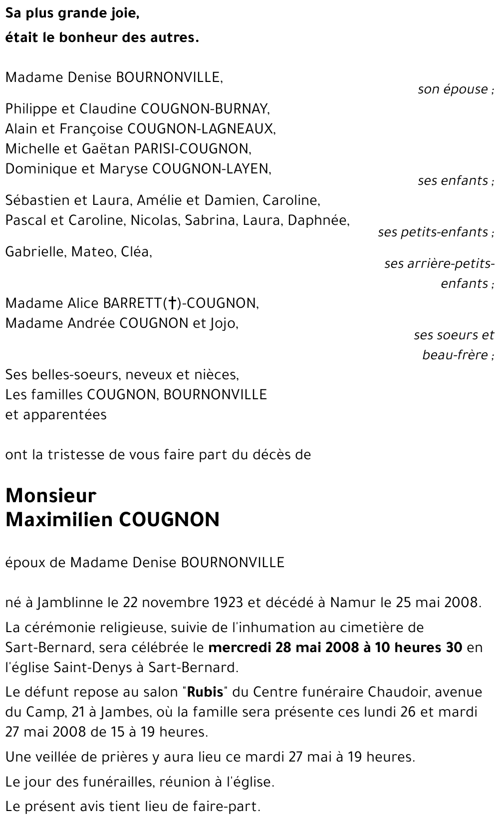 Maximilien COUGNON
