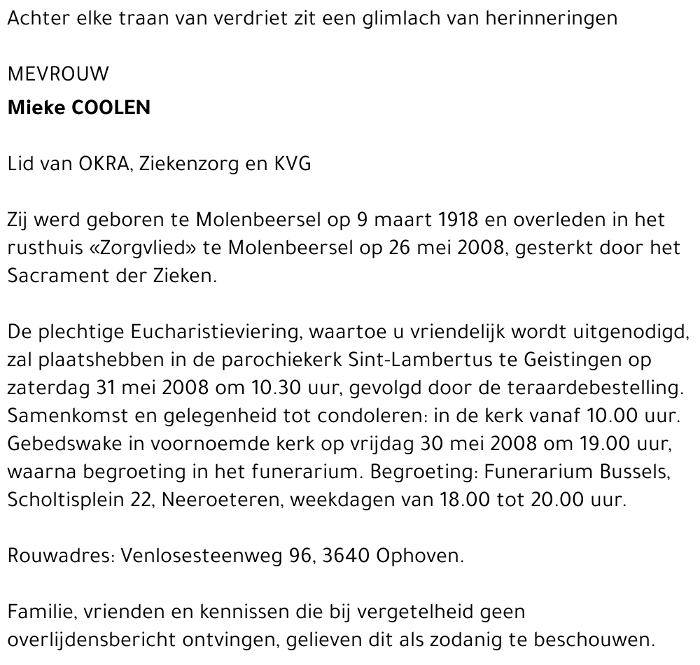 Mieke Coolen