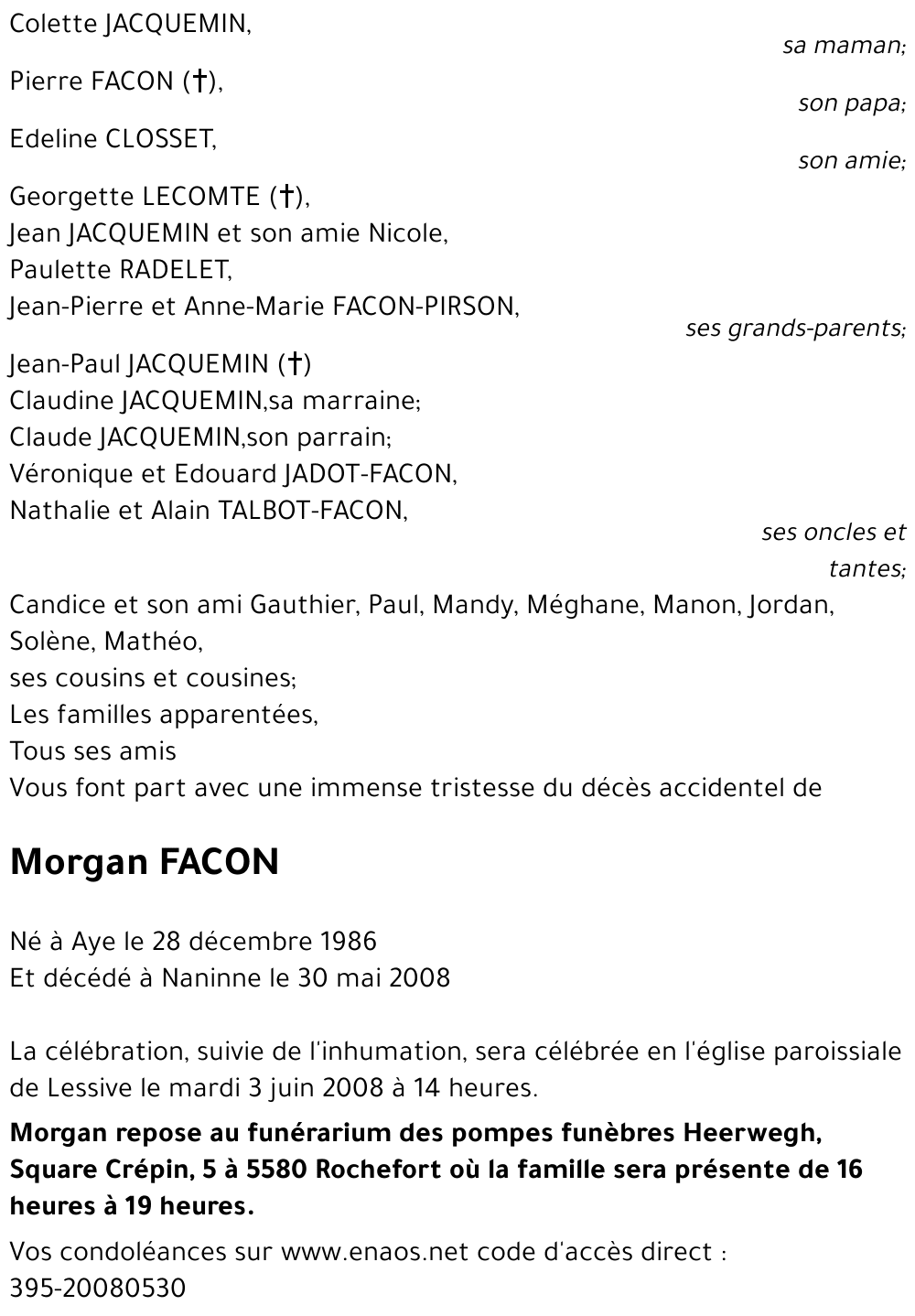 Morgan FACON