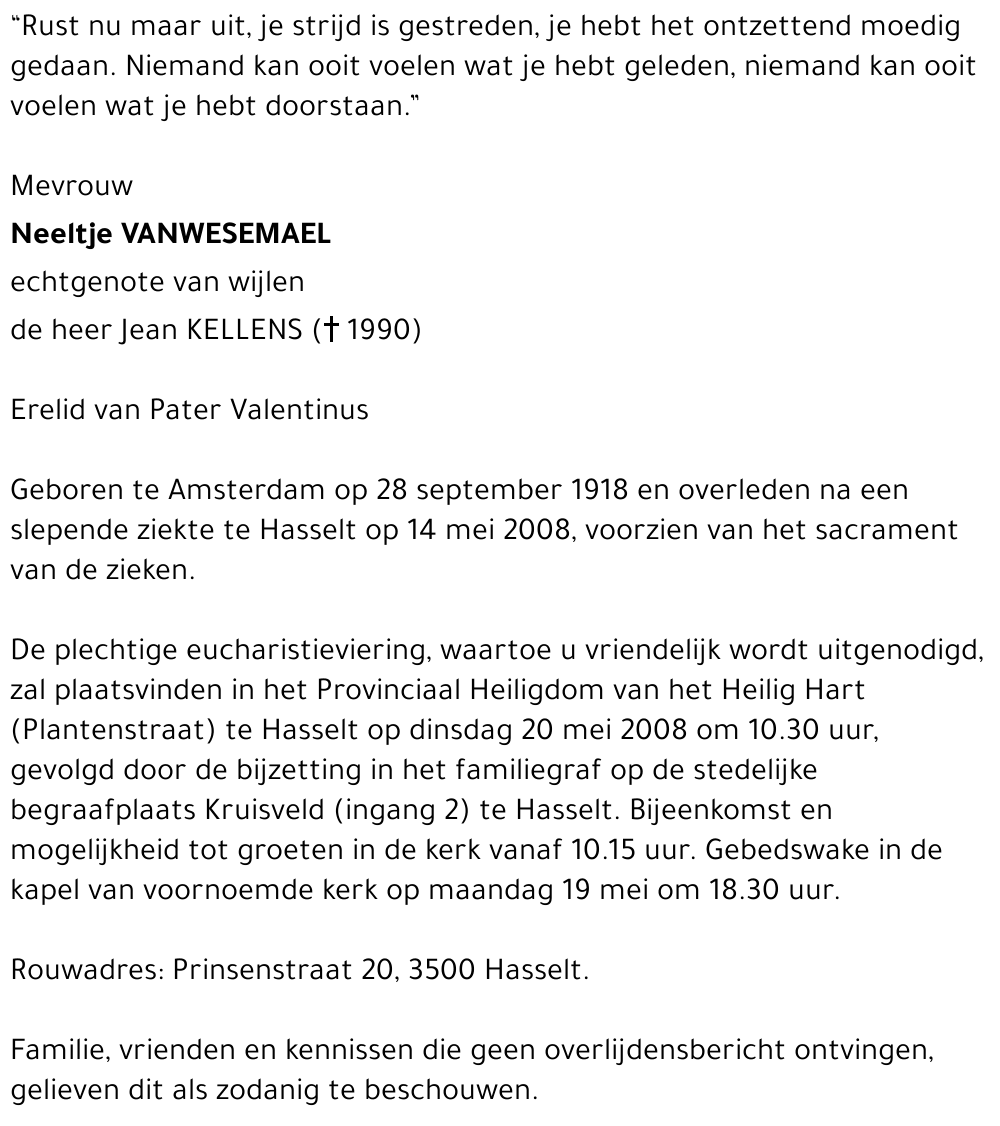 Neeltje Vanwesemael