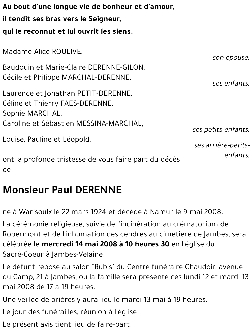 Paul DERENNE