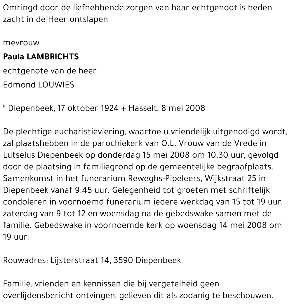 Paula Lambrichts