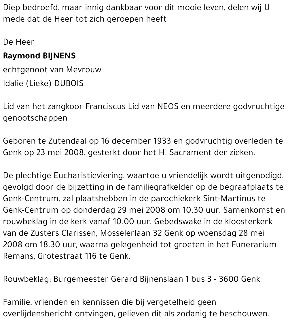 Raymond BIJNENS