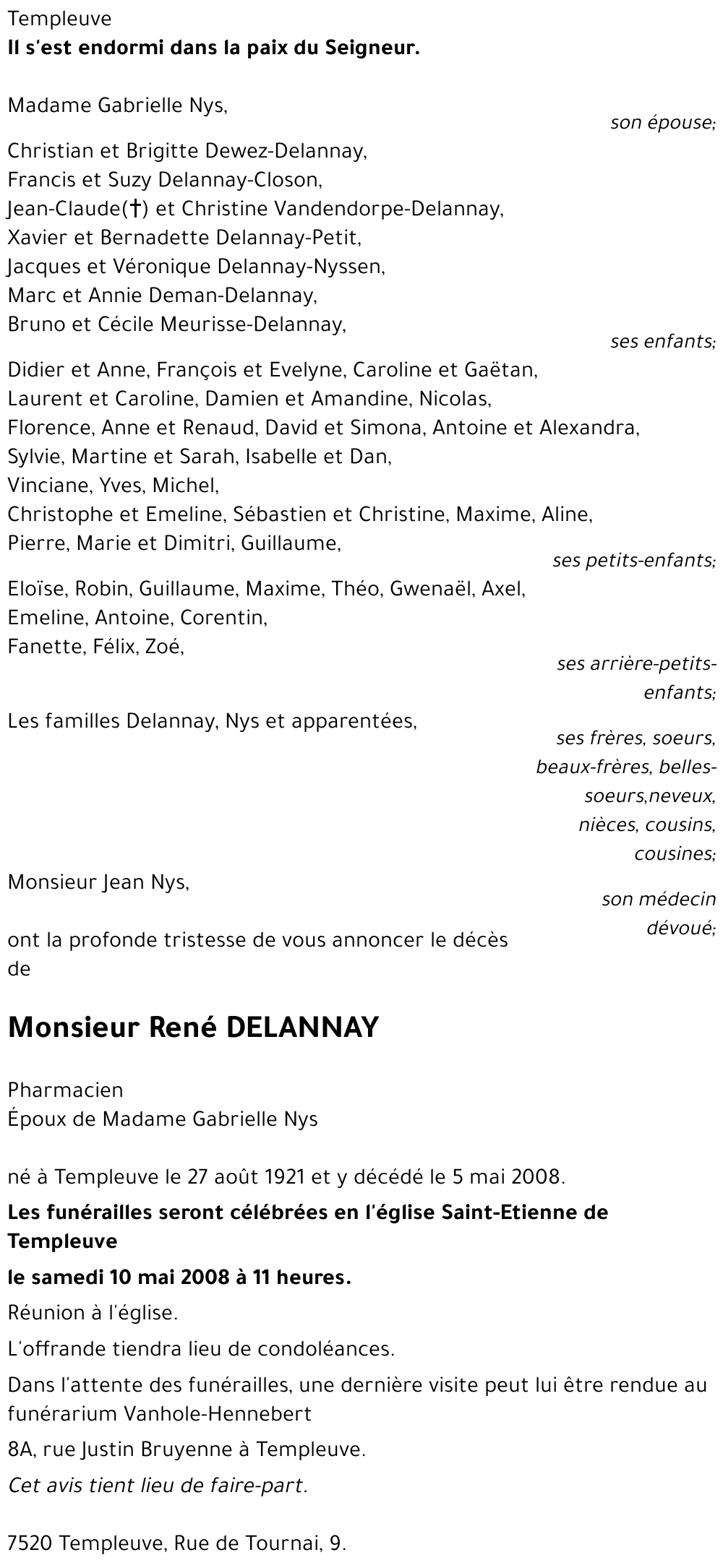 René DELANNAY