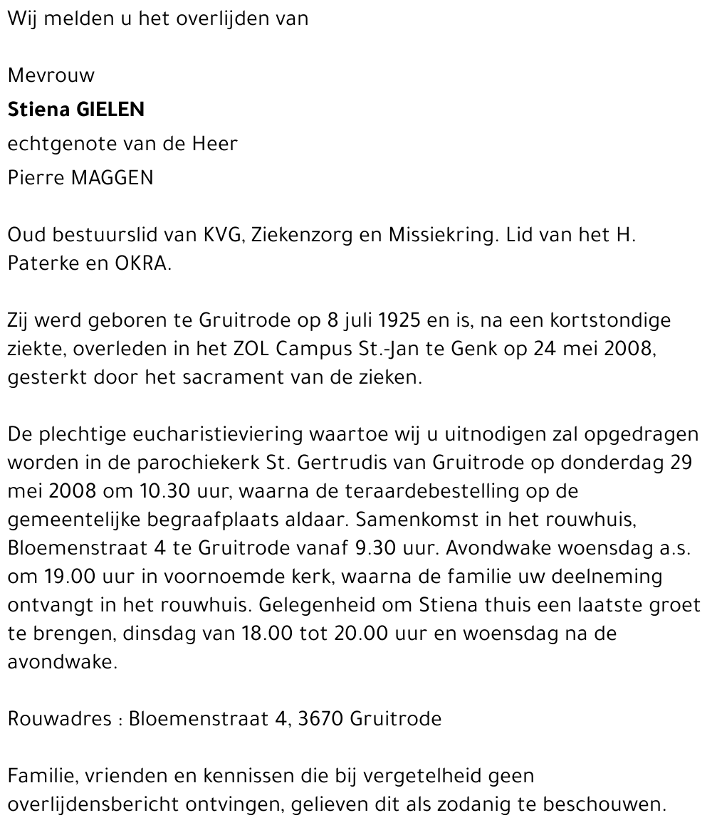 Stiena Gielen