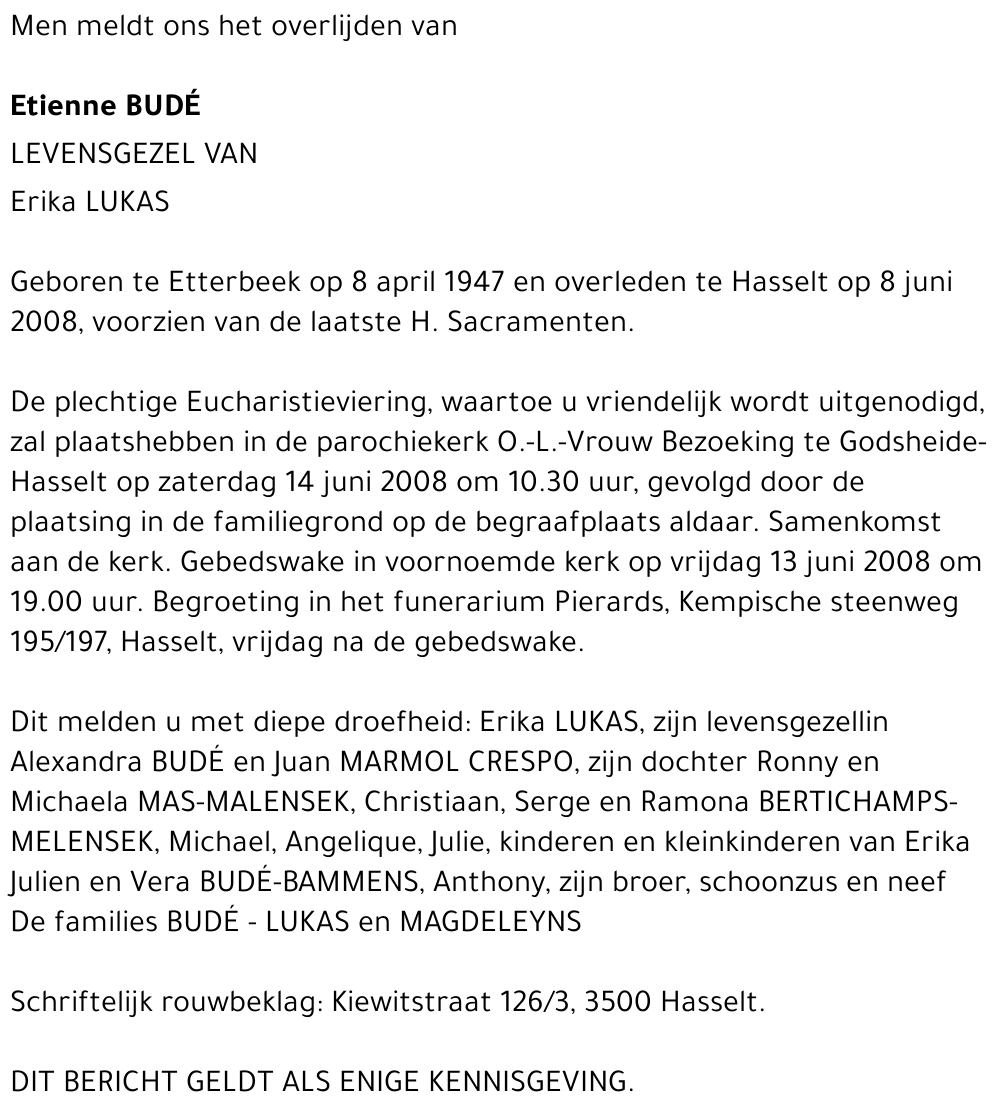 Etienne Budé
