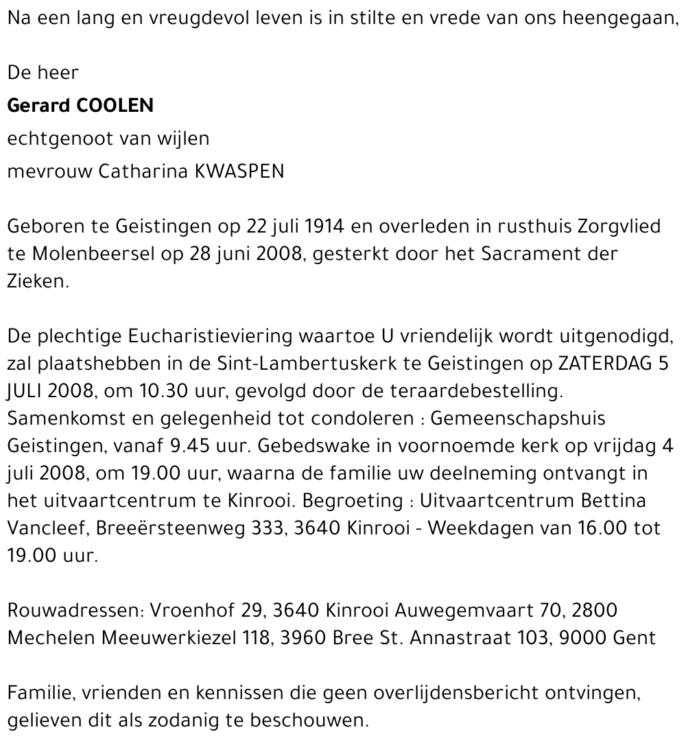 Gerard Coolen