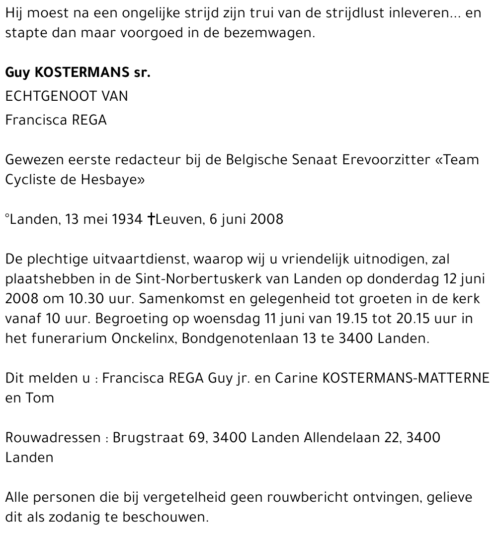 Guy Kostermans