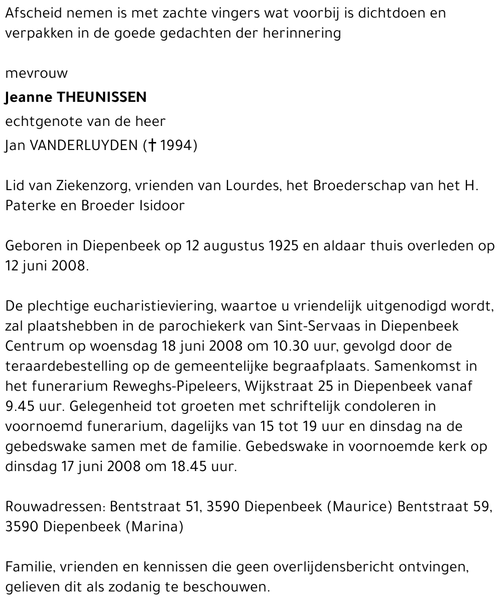 Jeanne Theunissen