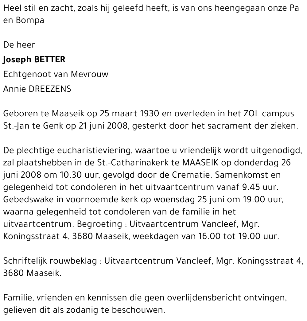 Joseph Better