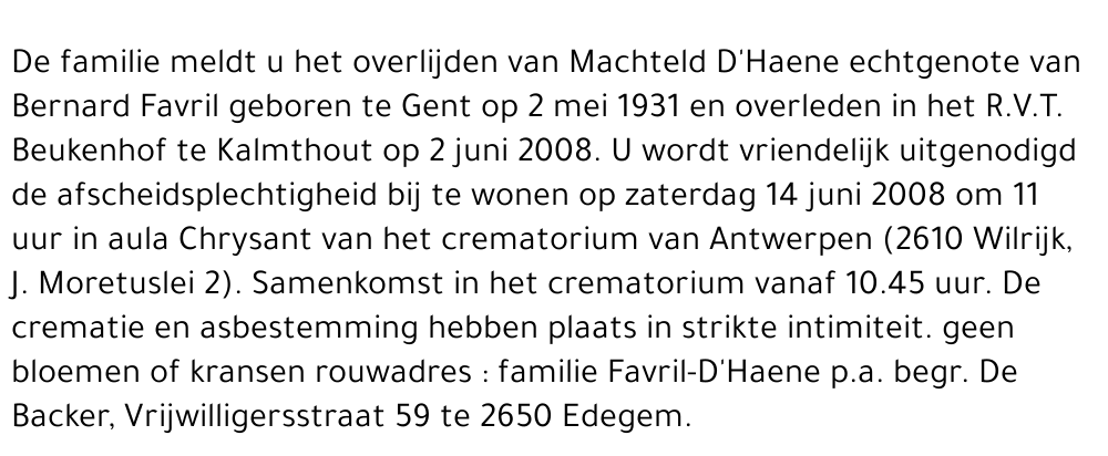 Machteld D'Haene