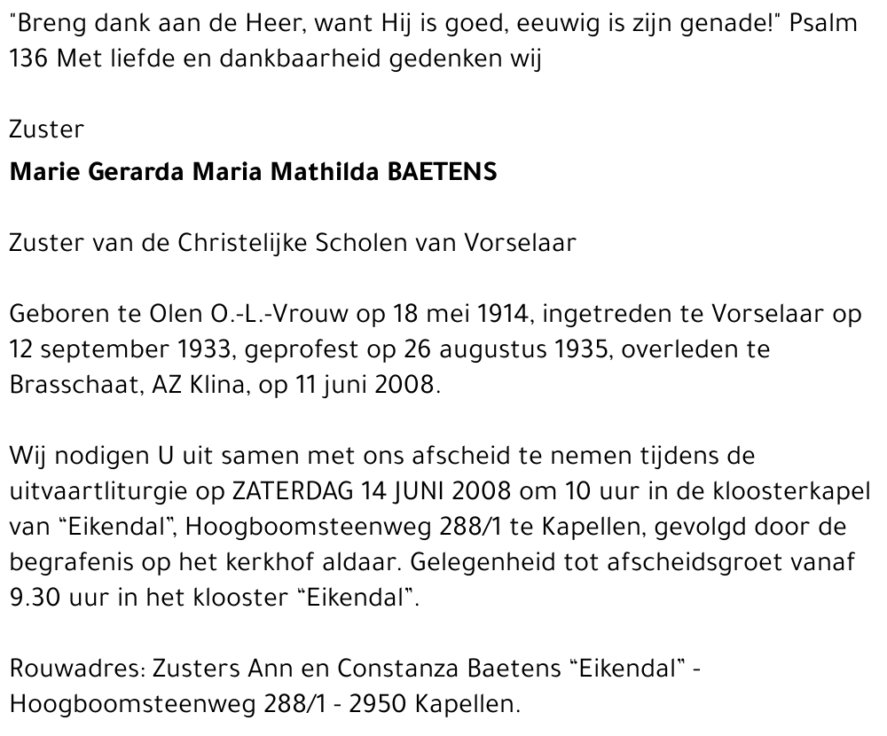 Maria Baetens
