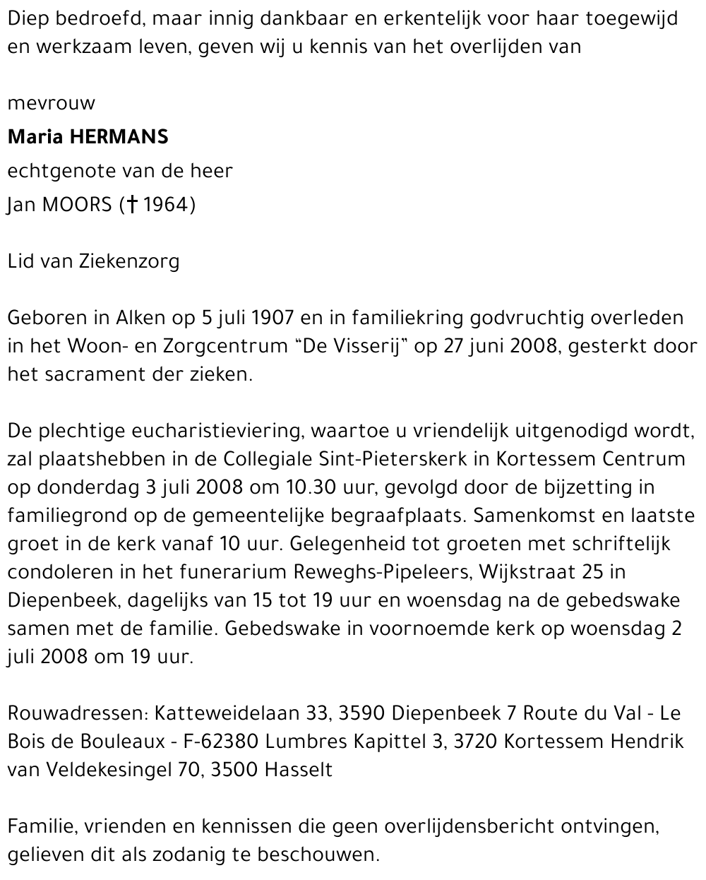 Maria Hermans