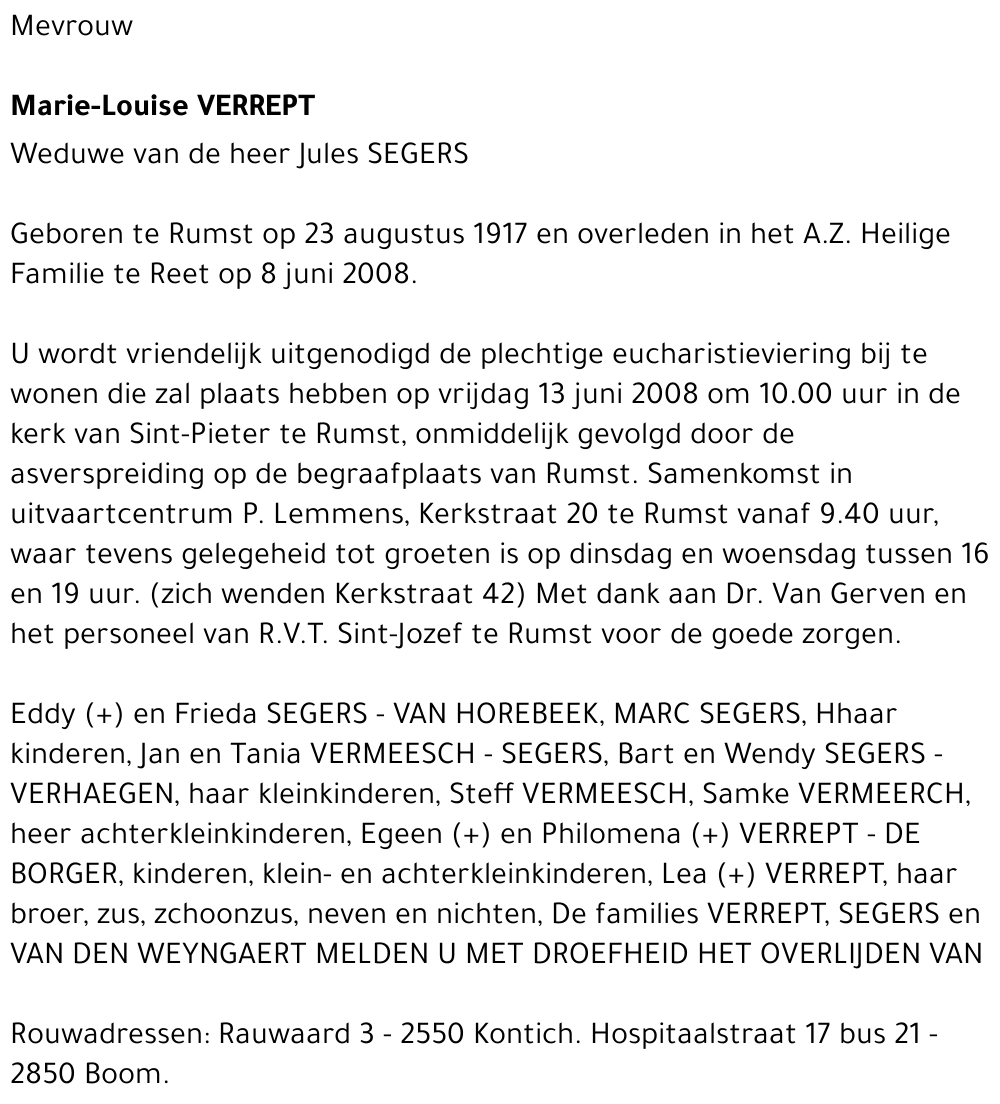Marie-Louise VERREPT