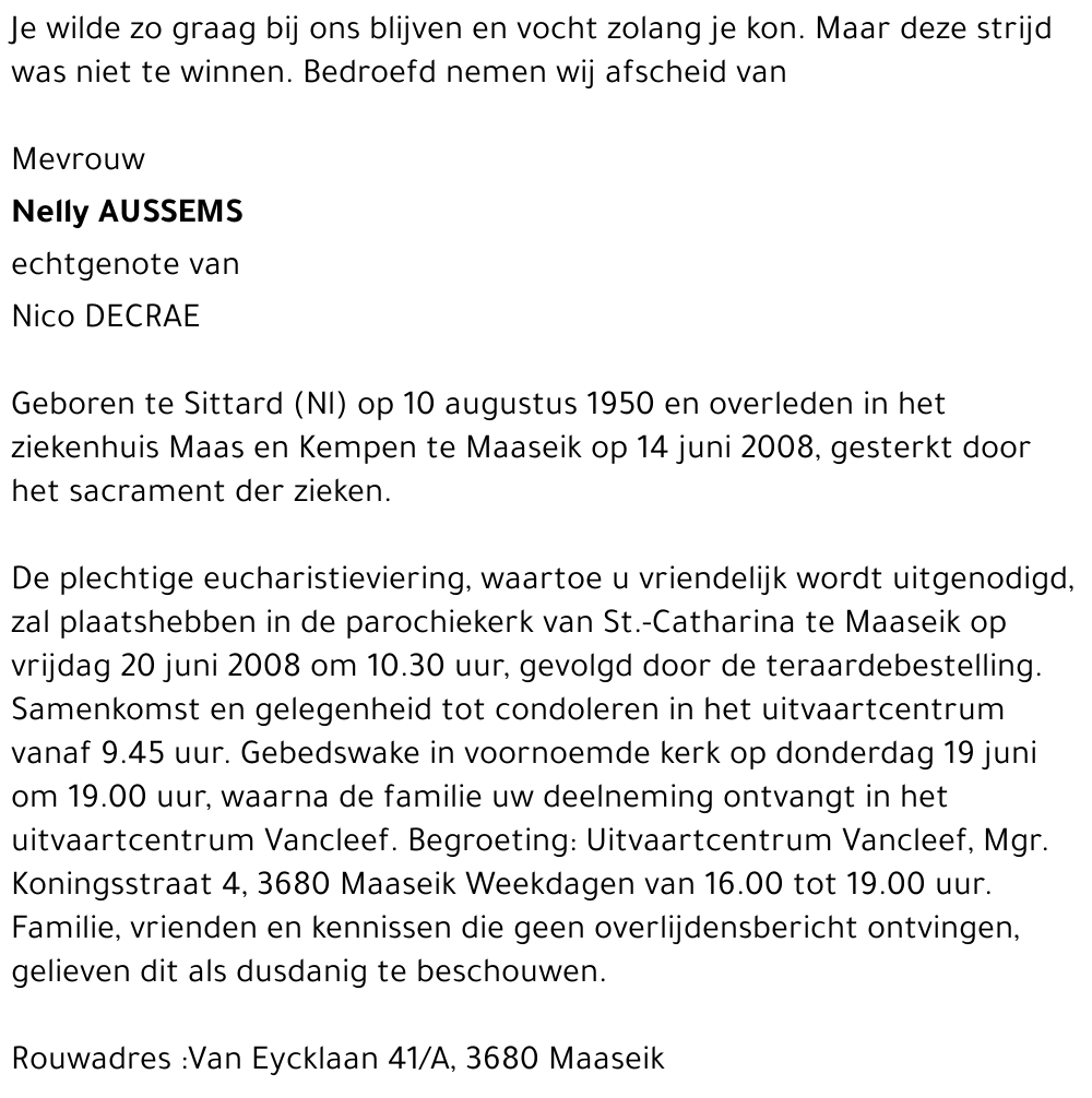 Nelly Aussems