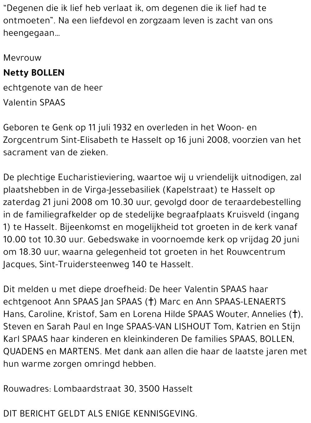 Netty Bollen