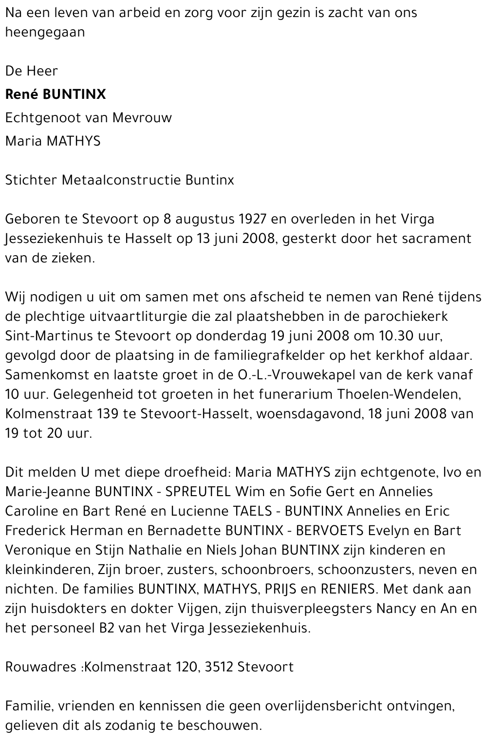 René Buntinx