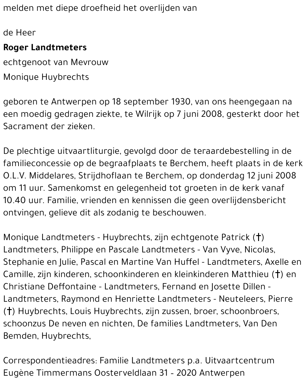 Roger Landtmeters