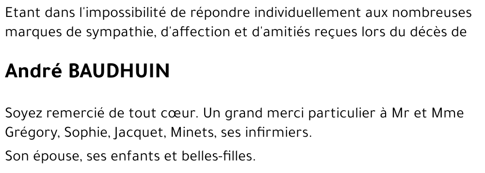 André BAUDHUIN