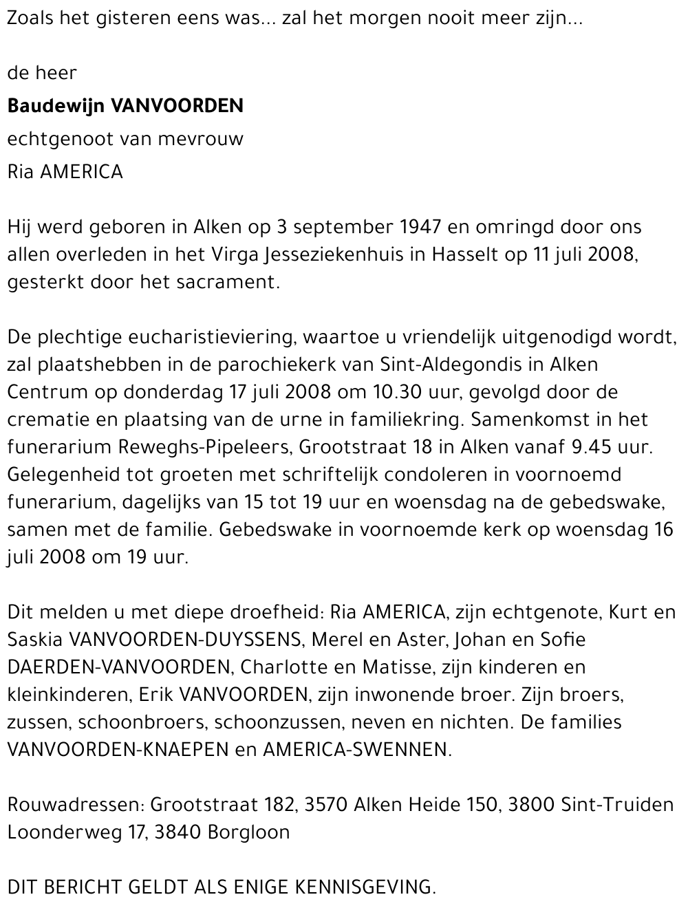 Baudewijn Vanvoorden