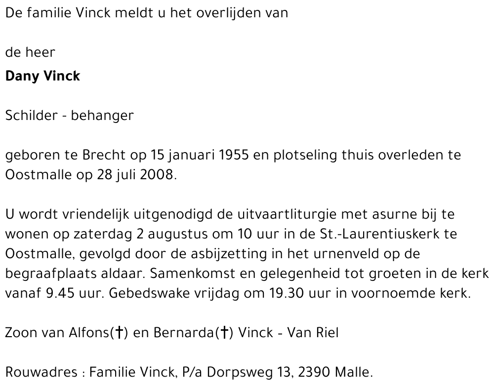 Dany Vinck