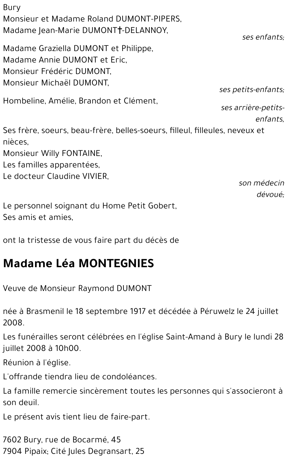 Léa MONTEGNIES