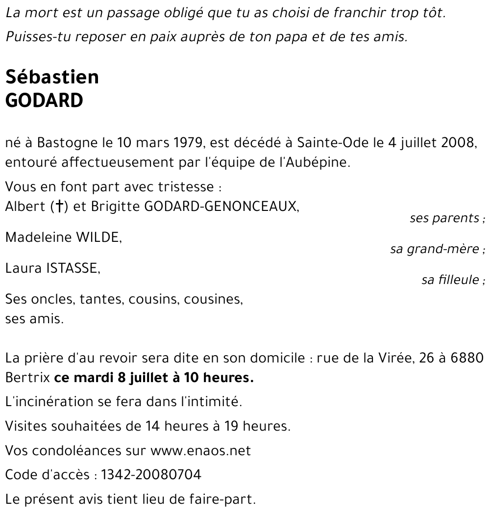 Sébastien GODARD