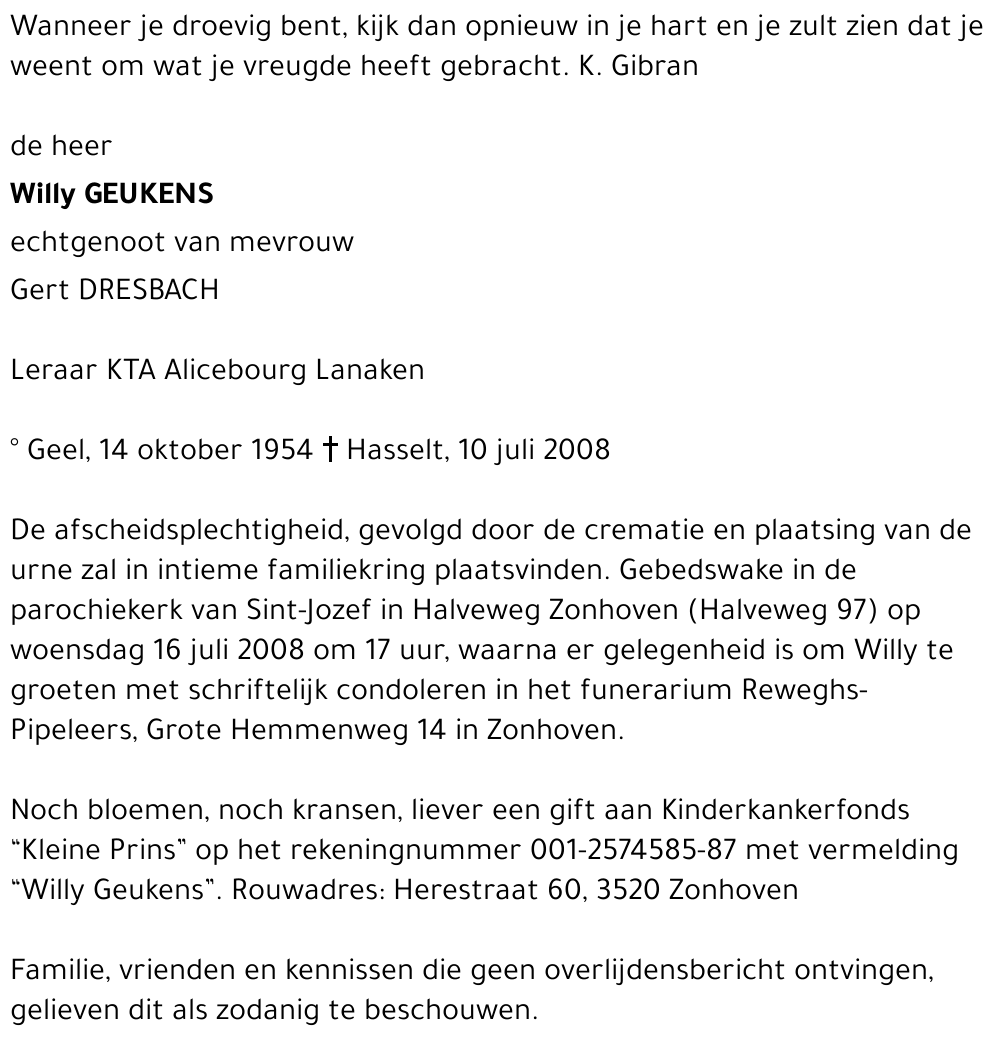 Willy Geukens