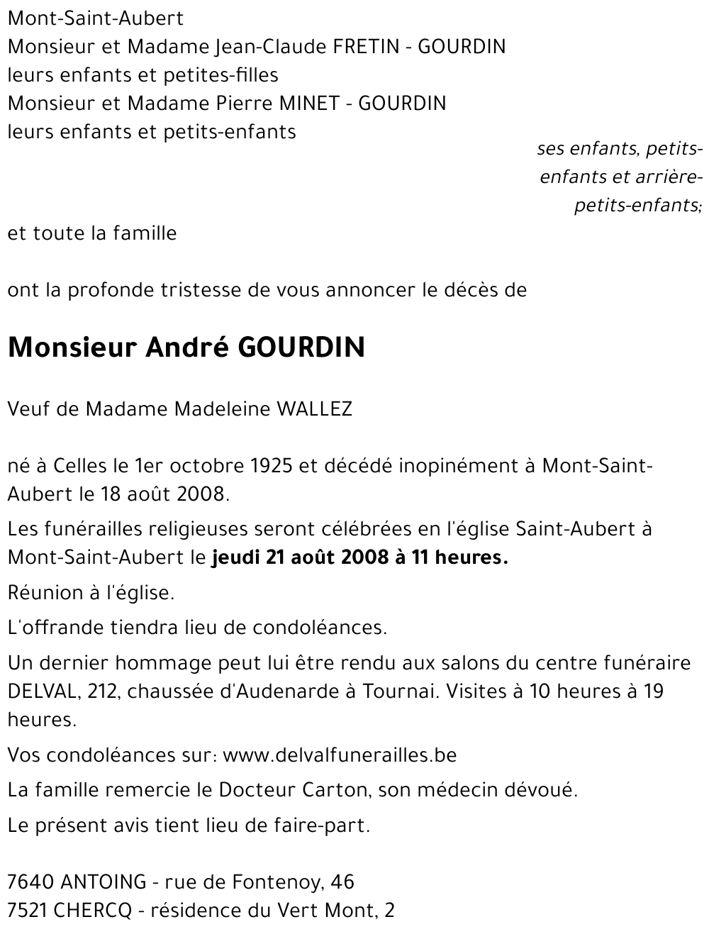 André GOURDIN