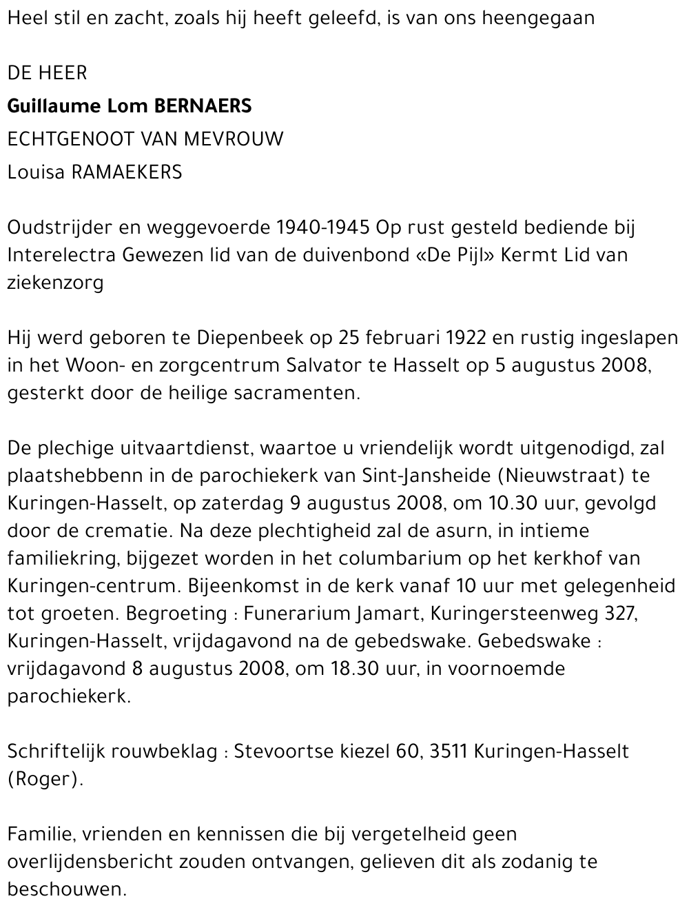 Guillaume Lom Bernaers