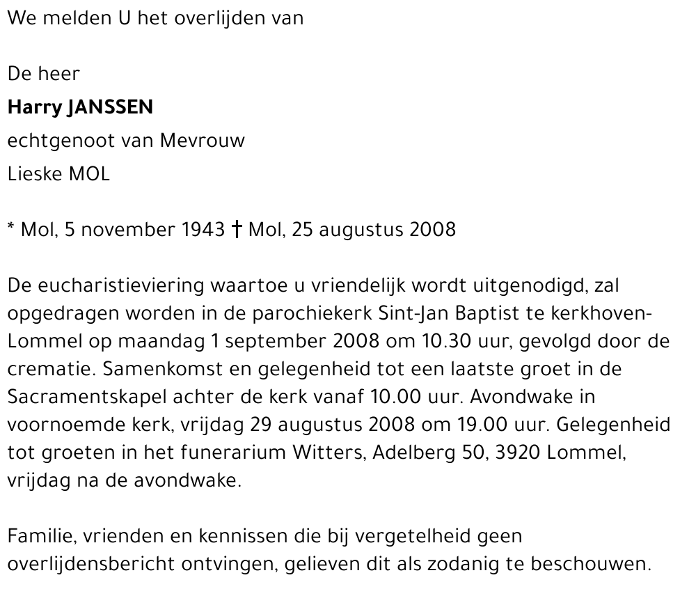 Harry Janssen
