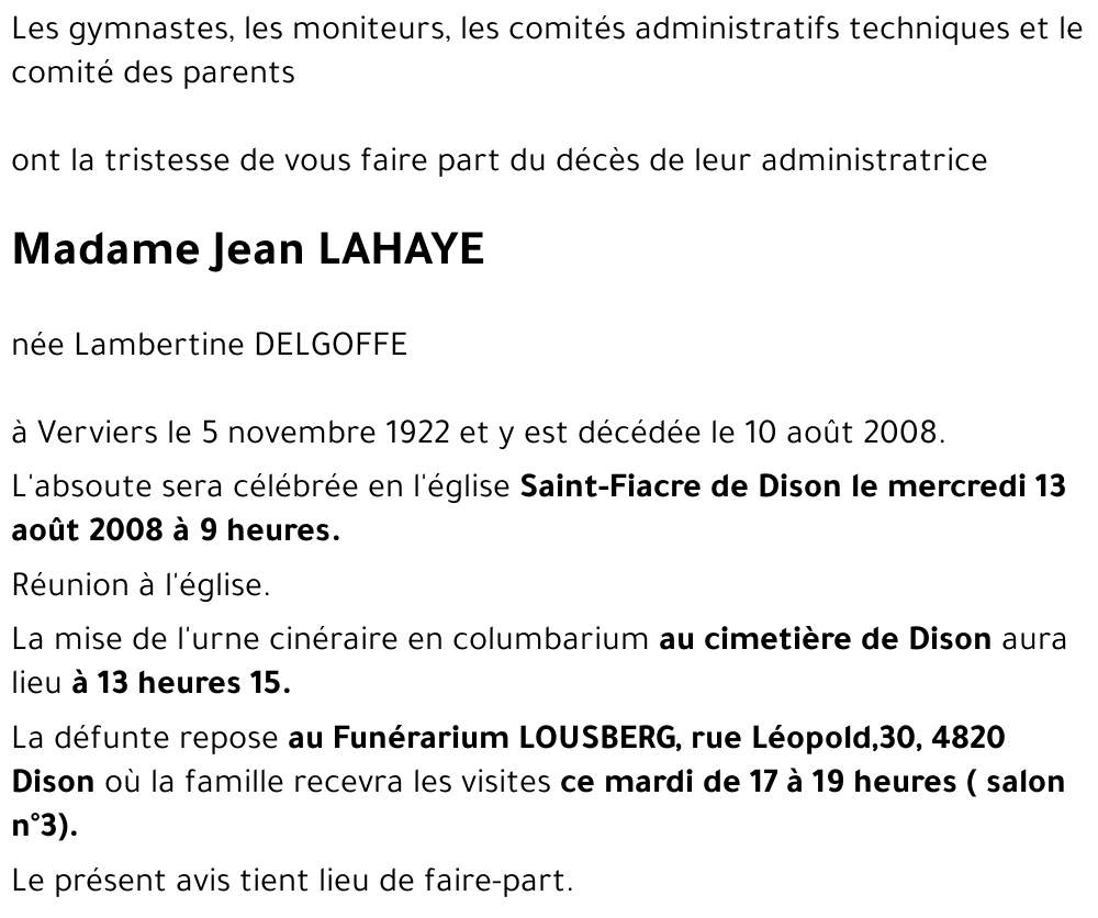 Jean LAHAYE
