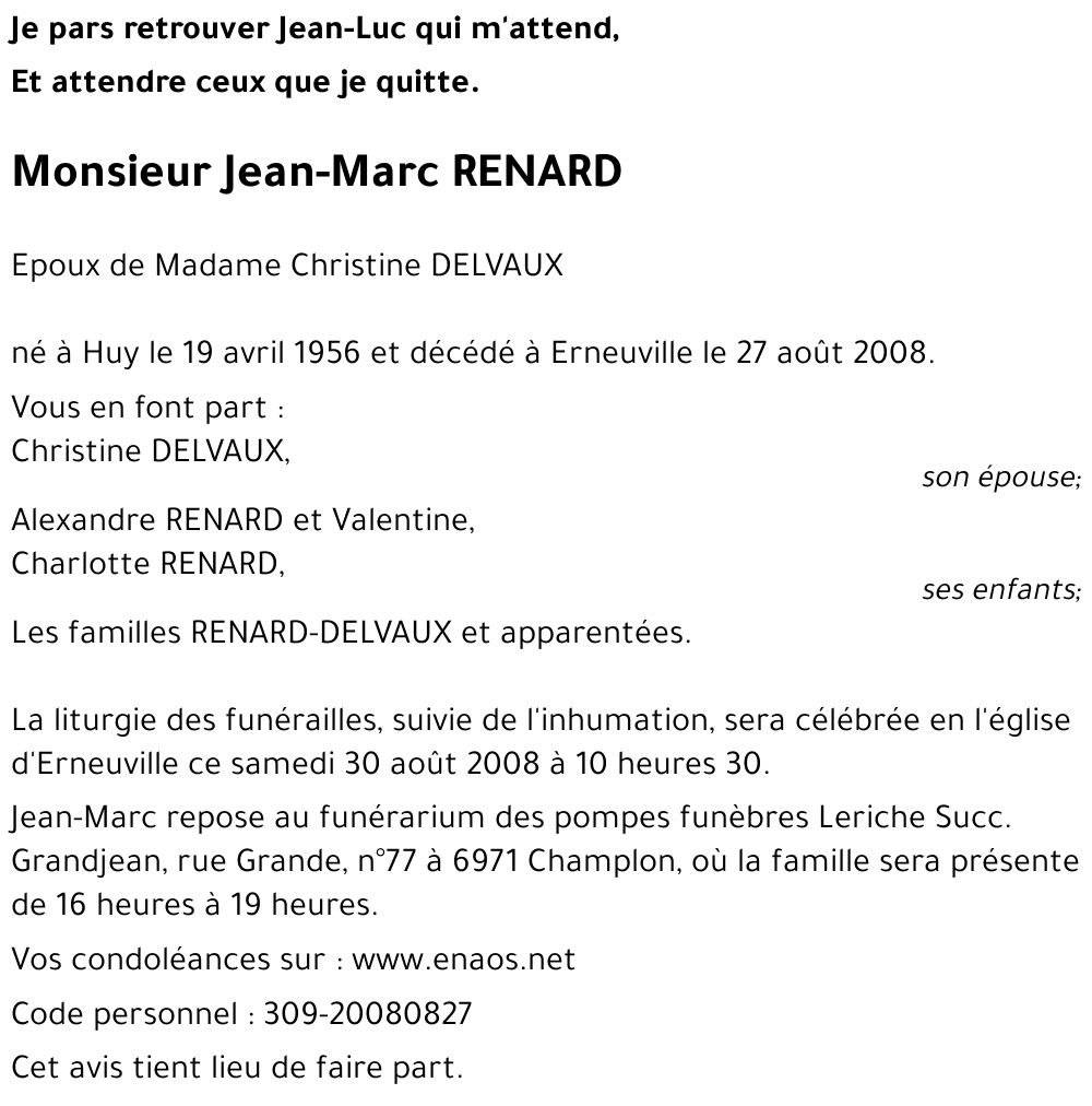 Jean-Marc RENARD