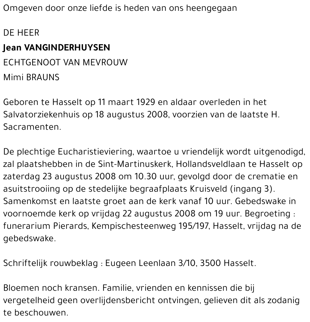 Jean Vanginderhuysen